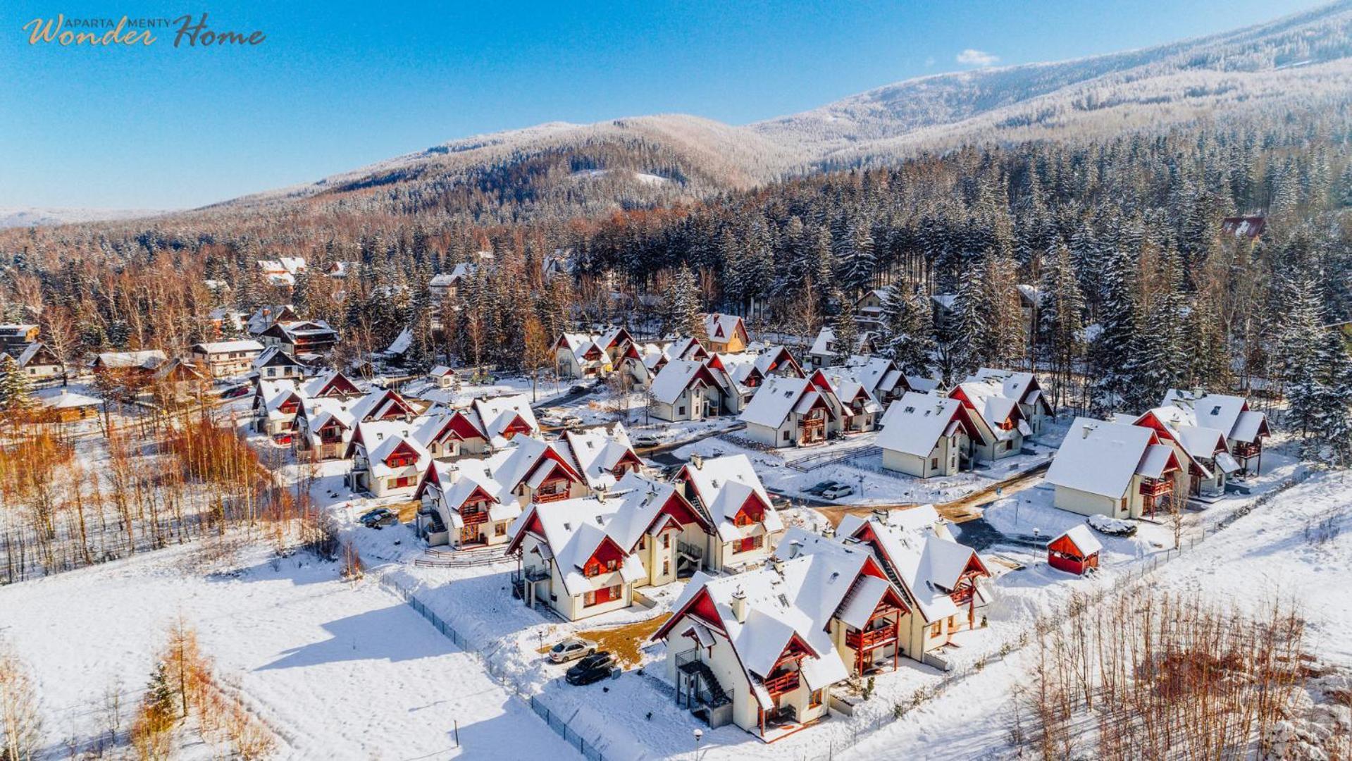 Wonder Home - Domki Gorskie Z Kominkami Na Kameralnym Osiedlu - Plac Zabaw Na Terenie Kompleksu Karpacz Exterior photo